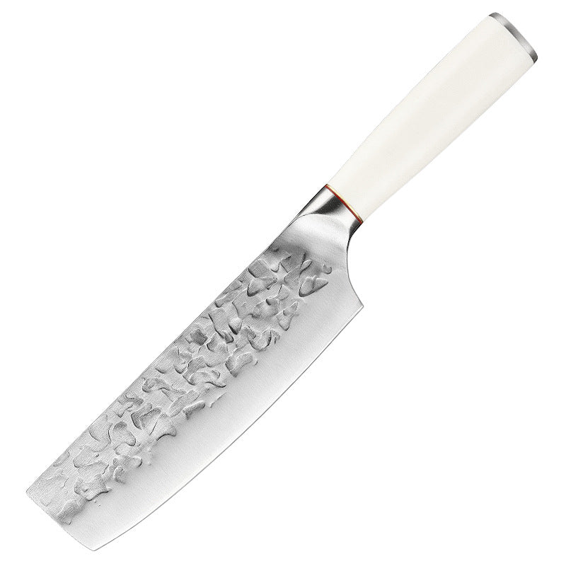 NEATKITCH Hand Forged Stainless Steel Kitchen Knife Collection  - High Carbon Precision Blade for Meat and Vegetables