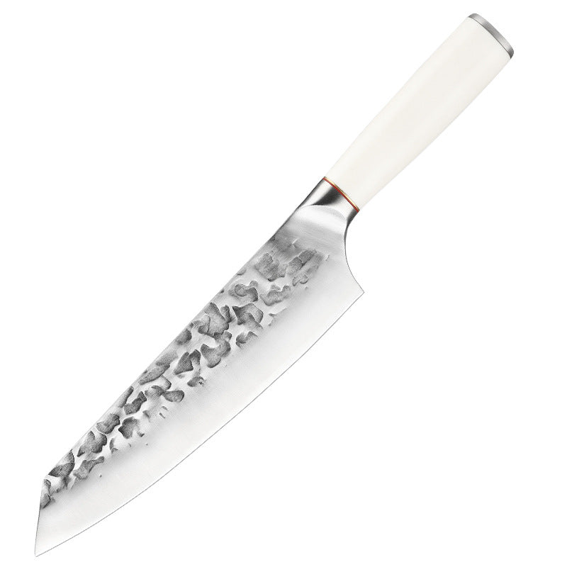 NEATKITCH Hand Forged Stainless Steel Kitchen Knife Collection  - High Carbon Precision Blade for Meat and Vegetables